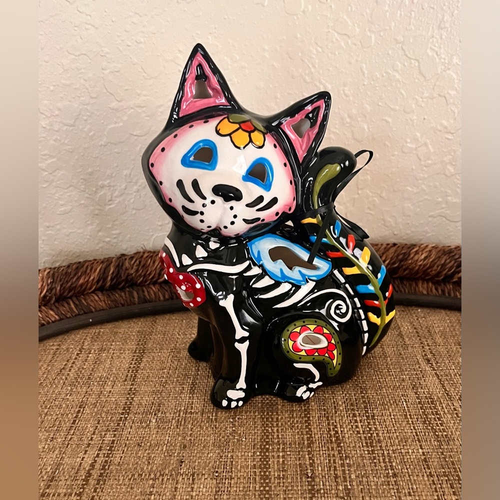 Blue sky Clayworks Sugar Skull Kitty🖤